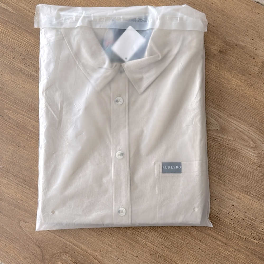 NWT Burlebo Performance Button Up